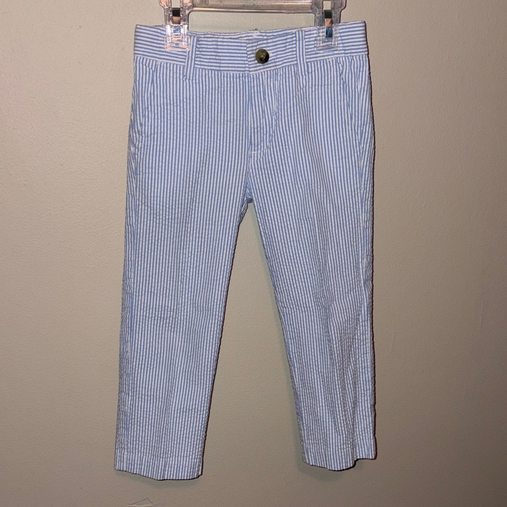 Janie and Jack Seersucker Pants